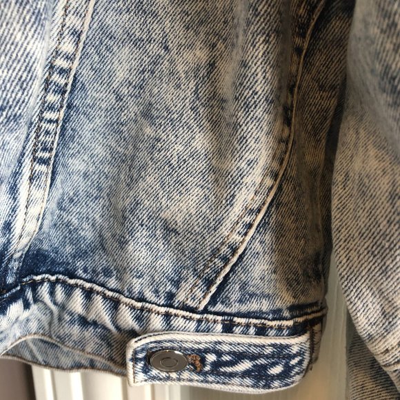 Avec Les Filles Acid Wash Jean Jacket - Picture 10 of 15